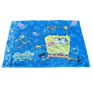 Y2K Nickelodeon SpongeBob Squarepants Jellyfishing Double-Sided Std Pillowcase